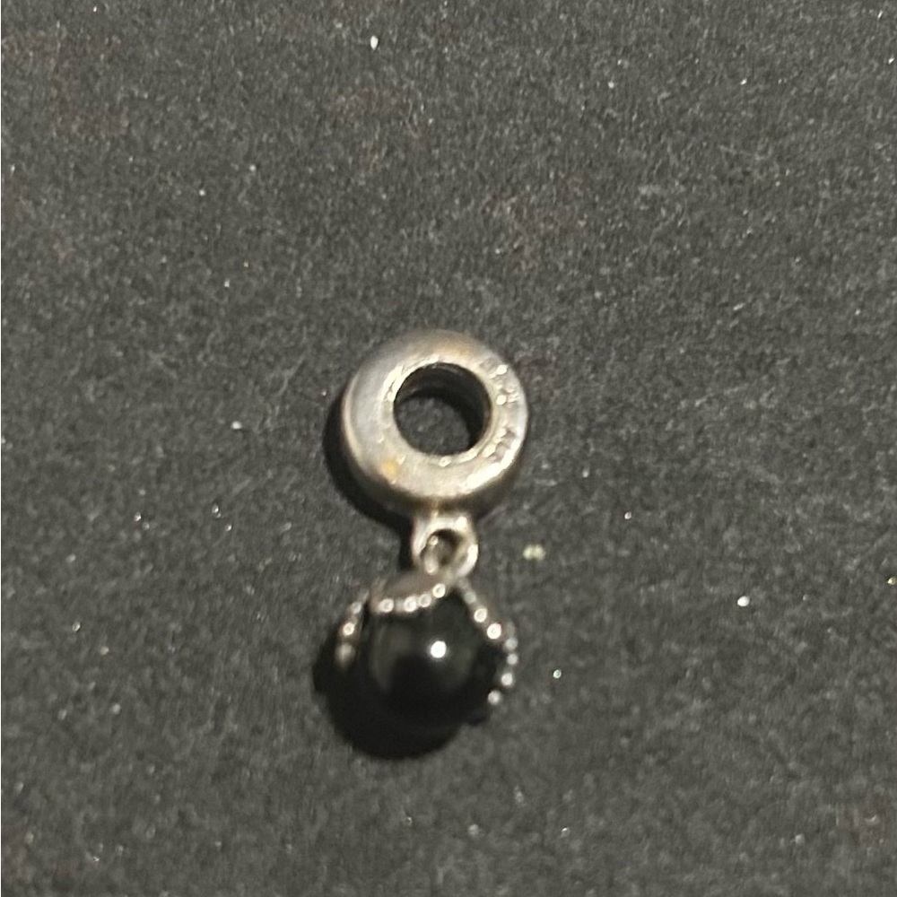 Pandora Black and Silver Charm Bracelet 925 silver